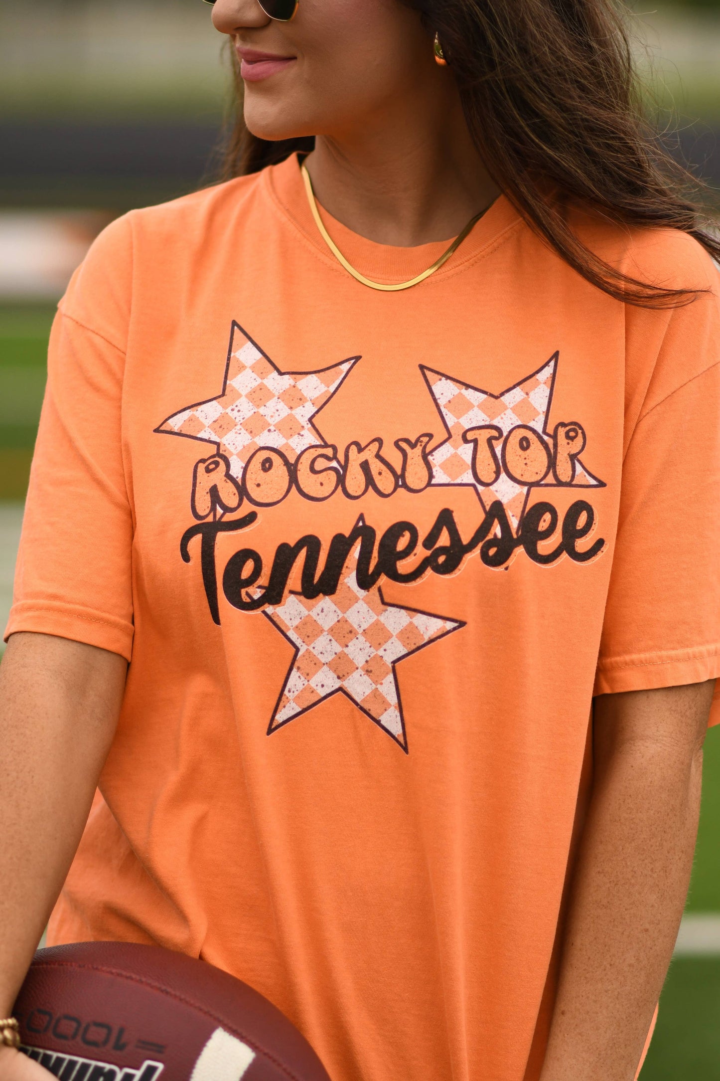 Rocky Top Tennessee Tee: ORANGE / M