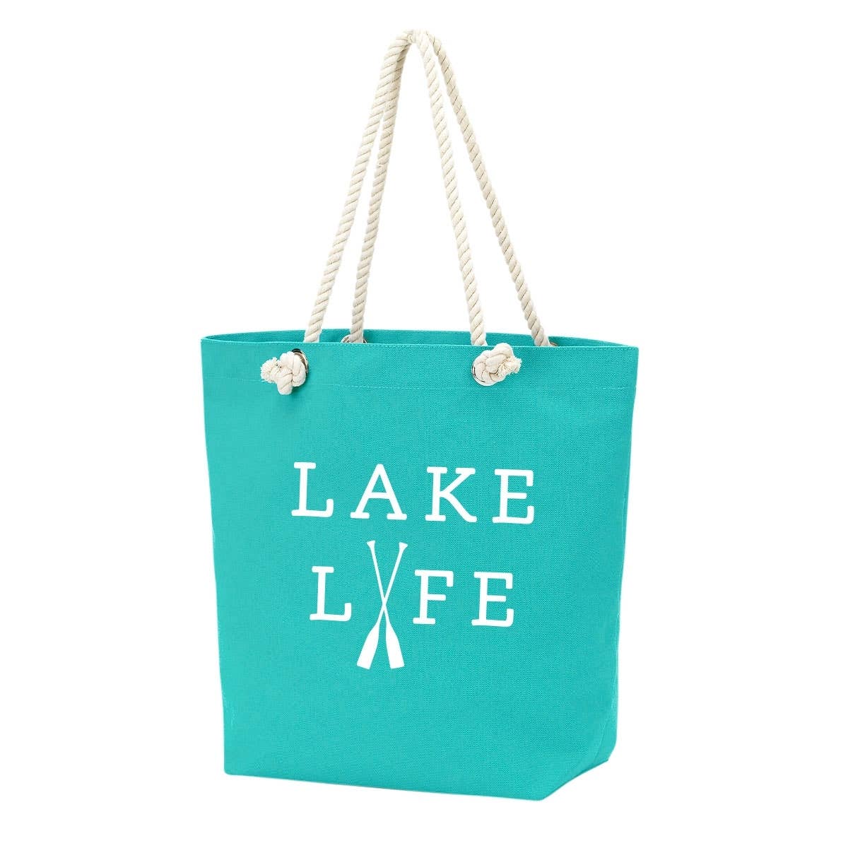Lake Life Castaway Tote: Mint