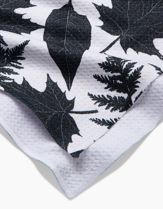 Spooky Leaves Tea Towel