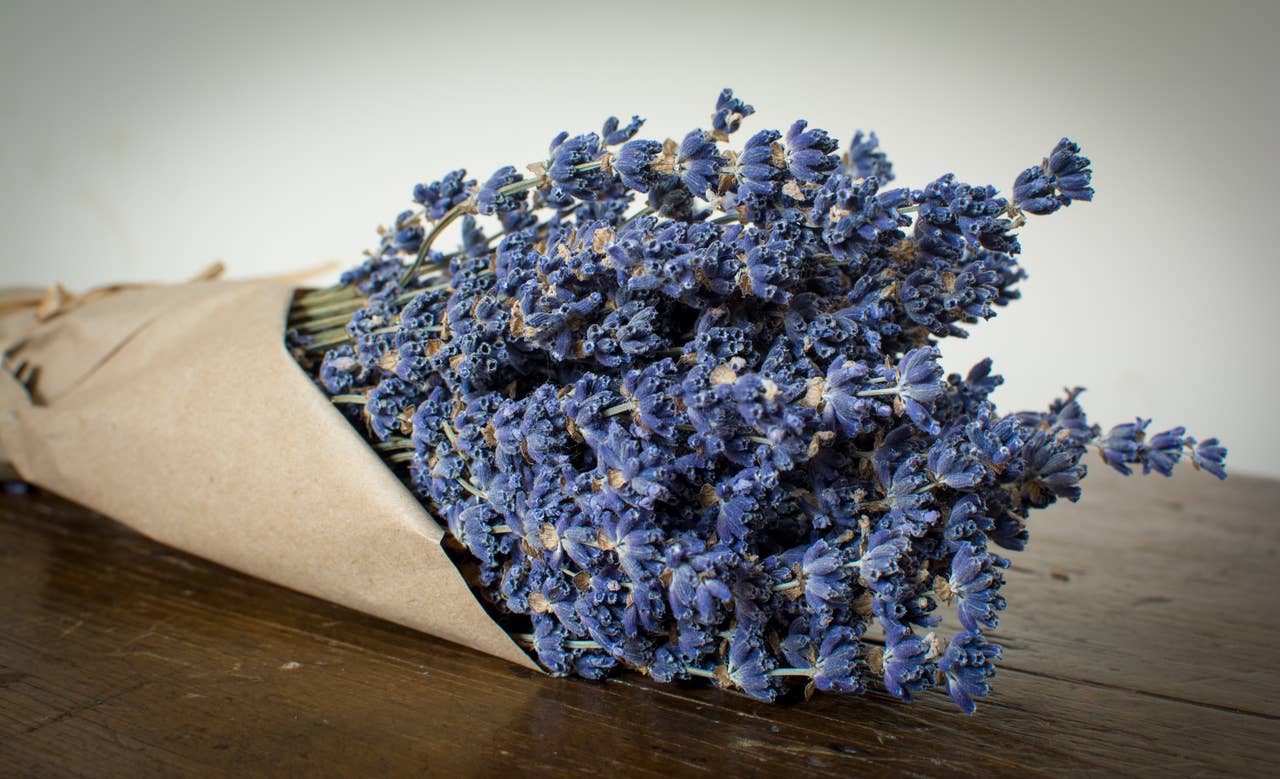 French Lavender Wrapped in Kraft Paper