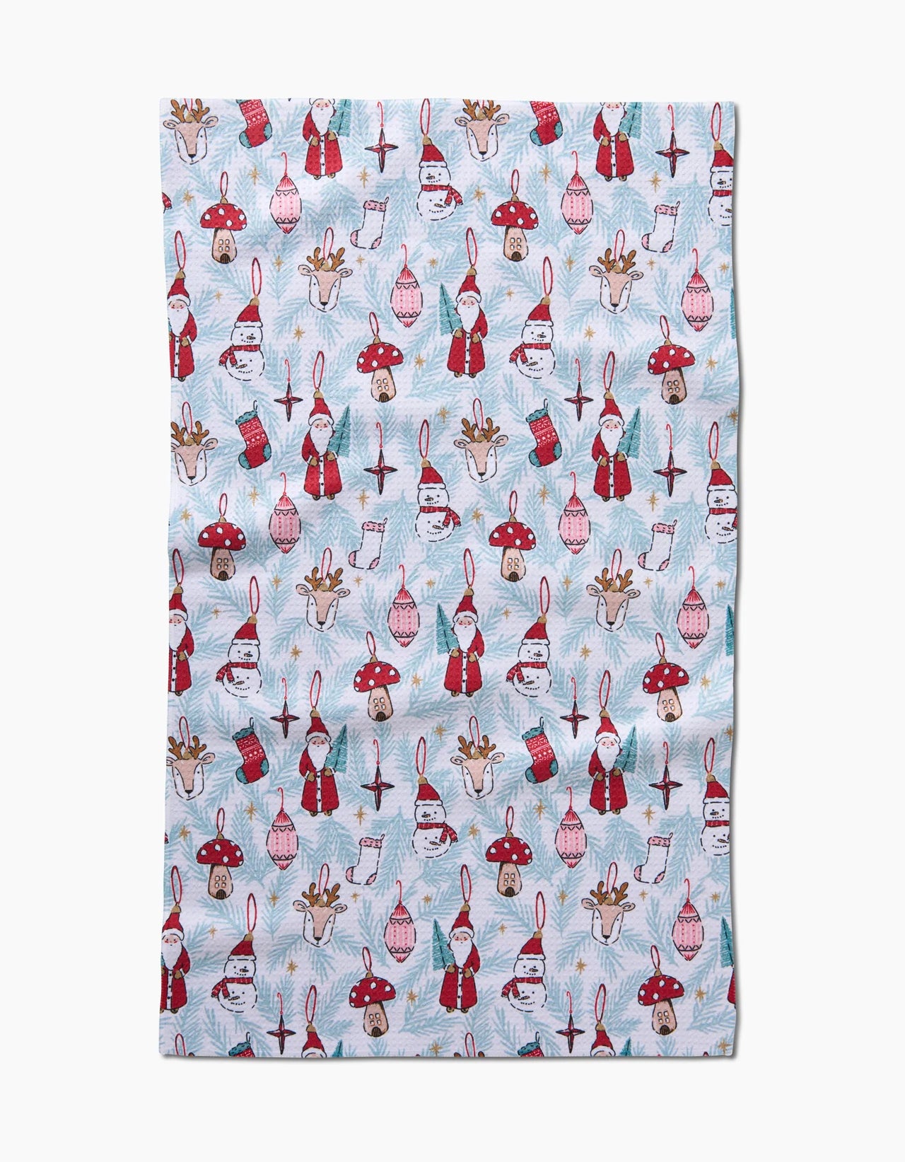 Geometry - Christmas Traditions Kitchen Tea Towel