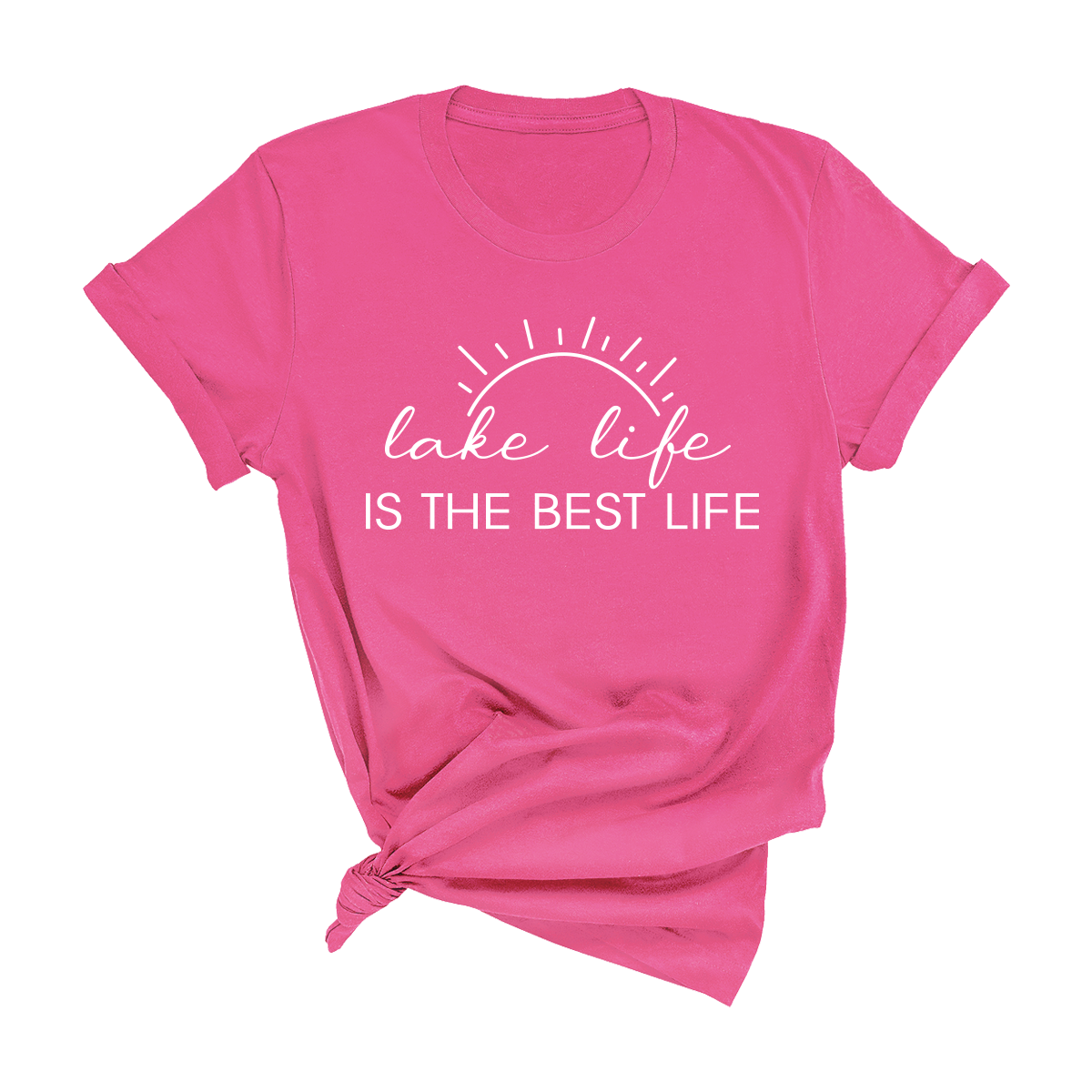 Best Life T-Shirt: Extra Large / Hot Pink