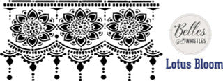 Belles and Whistles Mylar Stencils Dixie Belle