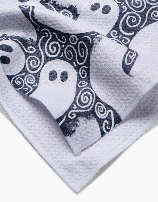 Swirling Ghosts Tea Towel