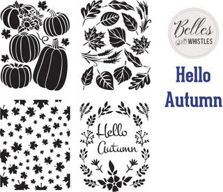 Belles and Whistles Mylar Stencils Dixie Belle