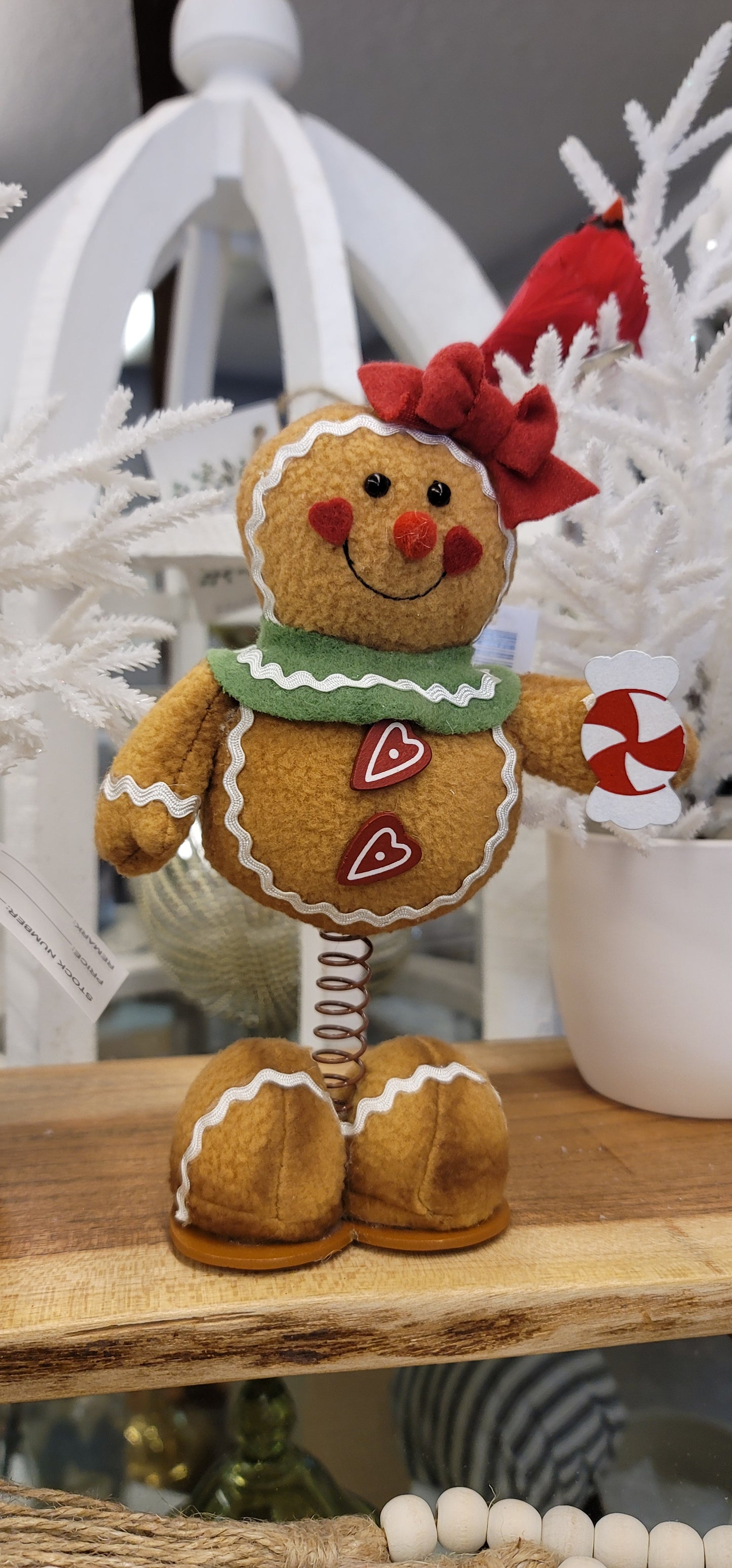 Gingerbread woman on spring
