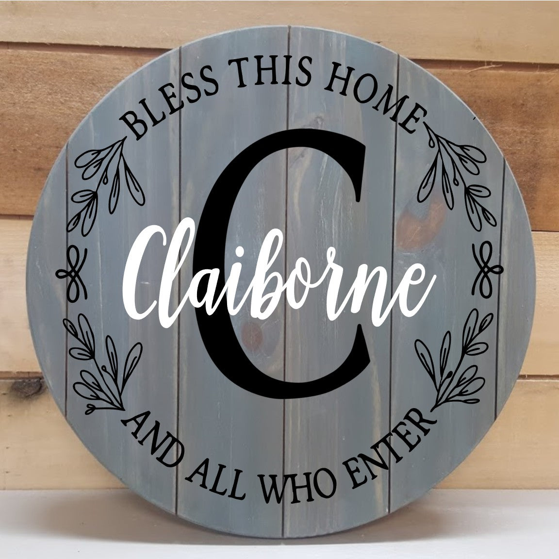 Kits Round Sign, Tray or Lazy Susan