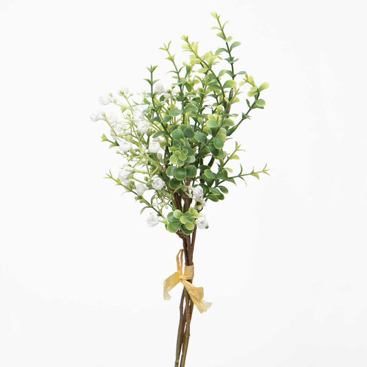 Flower Eucalyptus Bundle White