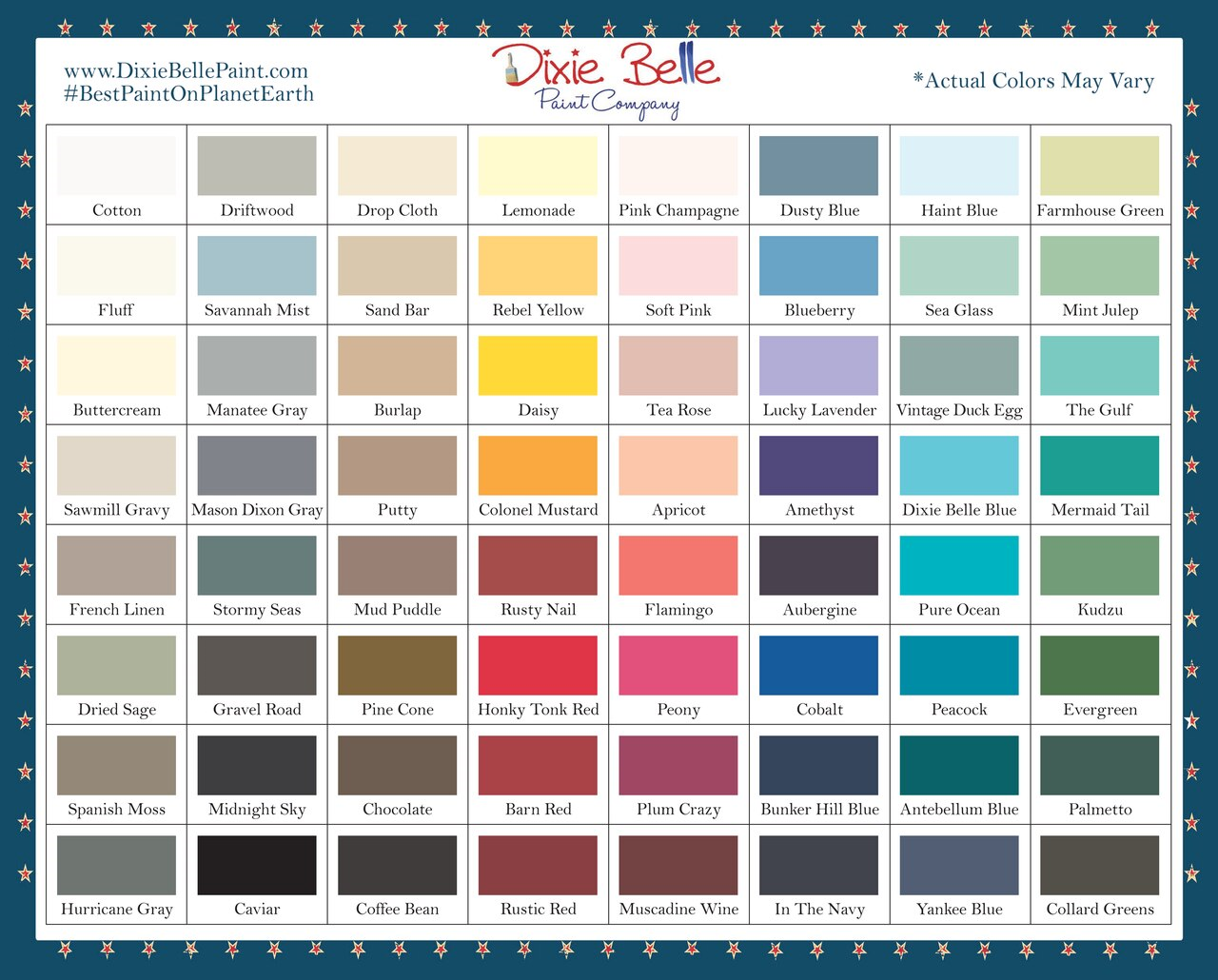 DIXIE BELLE 16 oz. CHALK MINERAL PAINT