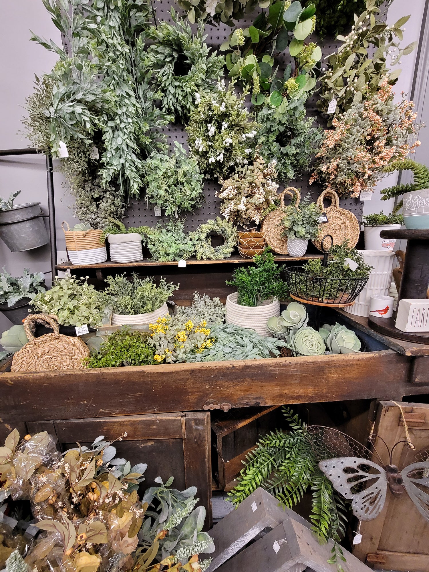 Greenery and plants