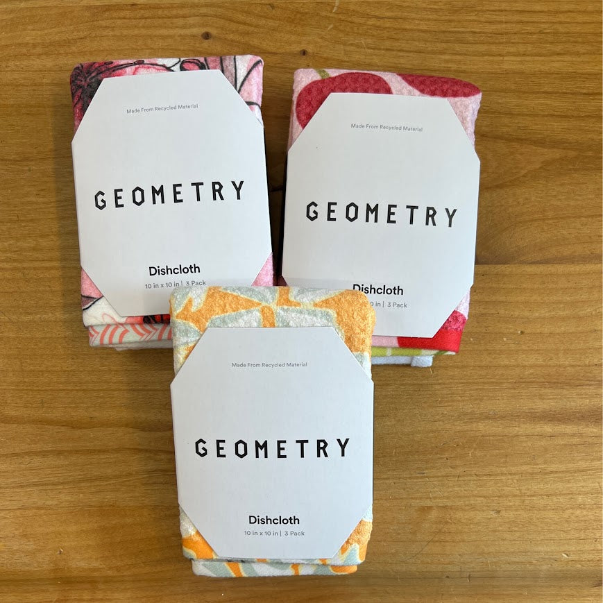 Geometry Wash Cloths