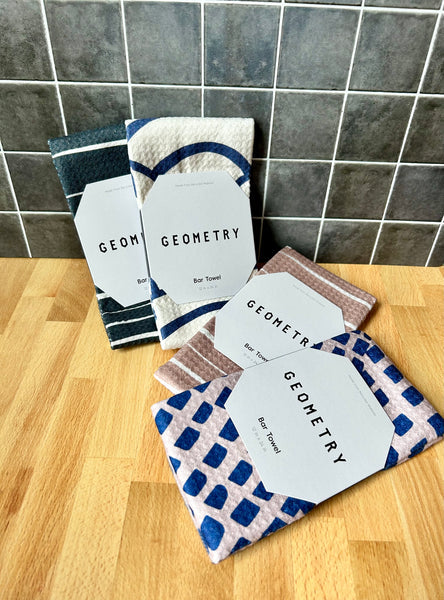 Geometry Bar Towels