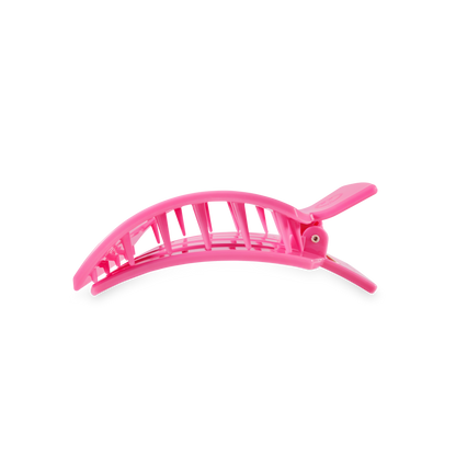 Paradise Pink Medium Flat Square Hair Clip