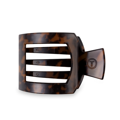 Tortoise Large Flat Square Clip