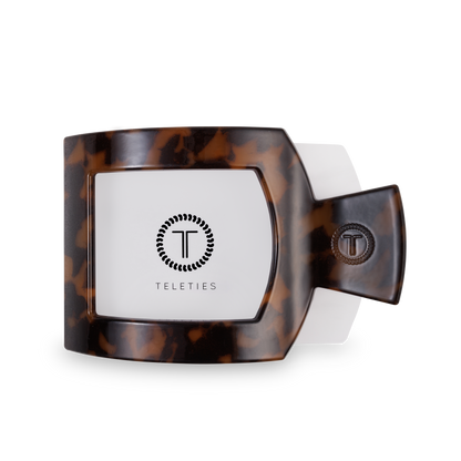 Tortoise Large Flat Square Clip