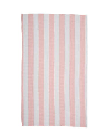 Geometry - Summer Bold Pink Kitchen Tea Towel