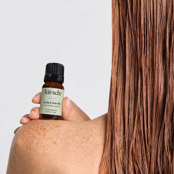 Strengthening Scalp & Hair Oil with Rosemary & Biotin -10 mL