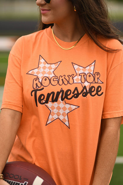 Rocky Top Tennessee Tee: ORANGE / M
