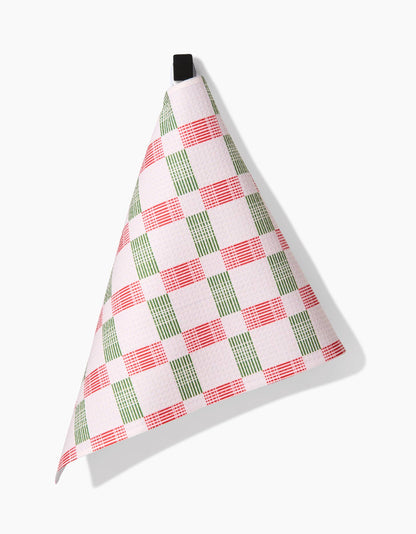 Be Merry Plaid Bar Towel