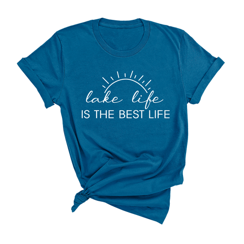 Best Life T-Shirt: Large / Deep Teal