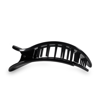 Jet Black Large Flat Round Clip