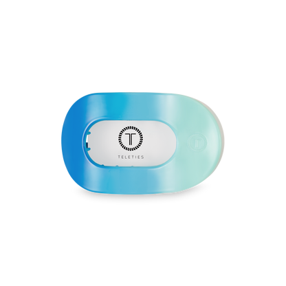 Poolside Small Flat Round Hair Clip