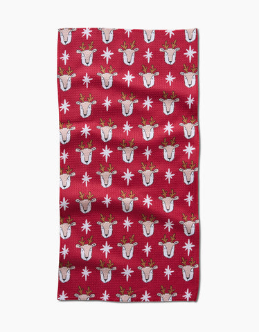 Geometry - Reindeer Star Bar Towel