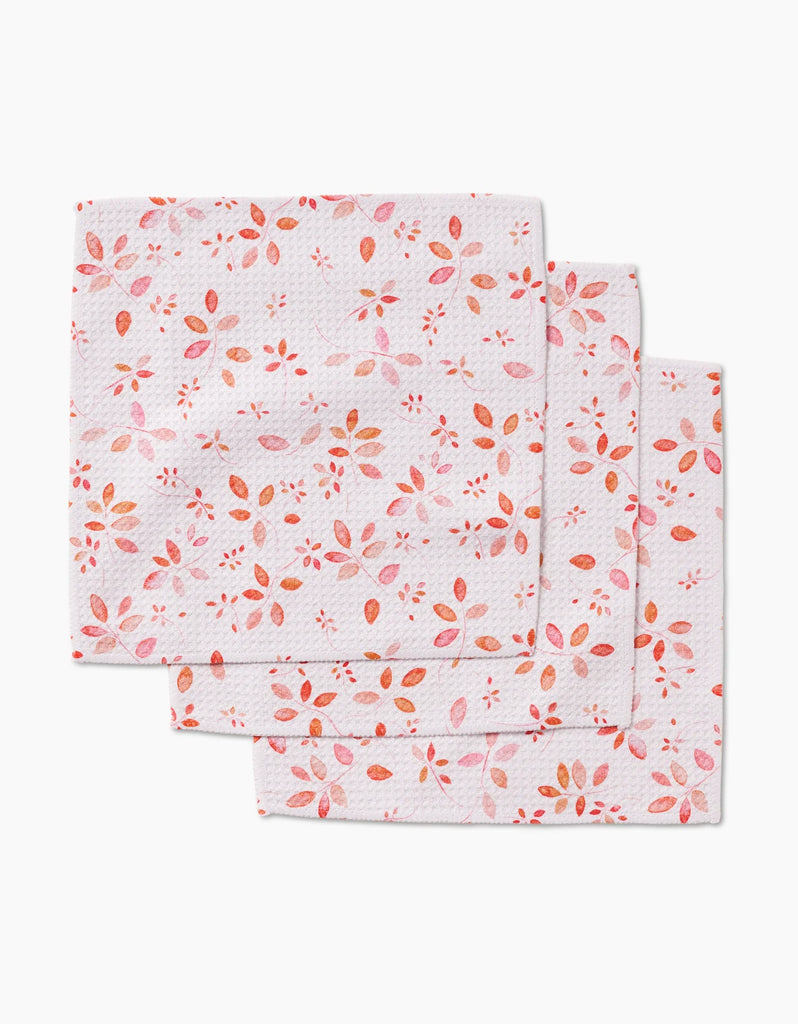 Geometry - Dancing Petals Dish Cloths Set of 3