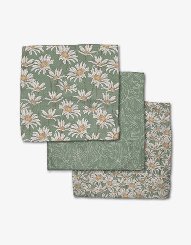 Geometry - Springtime Dish Cloths Set of 3