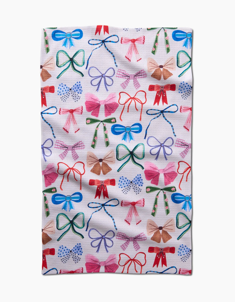 Geometry - Bows Kitchen Tea Towel