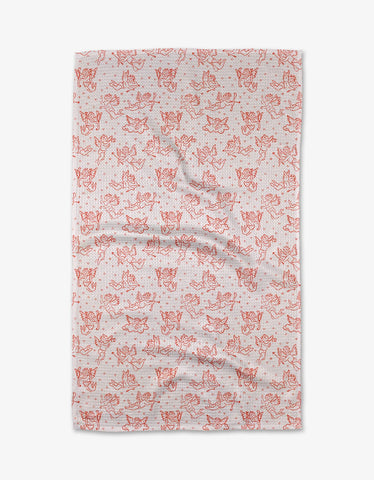 Geometry - Cupid's My Valentine Kitchen Tea Towel