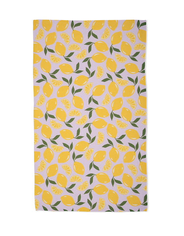 Geometry - Sweet Lemon Kitchen Tea Towel