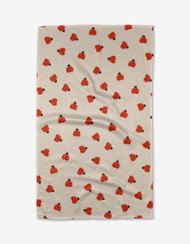 Geometry - Love Bug Kitchen Tea Towel