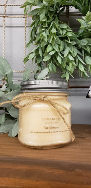 Inglenook Candles 9oz. Jars