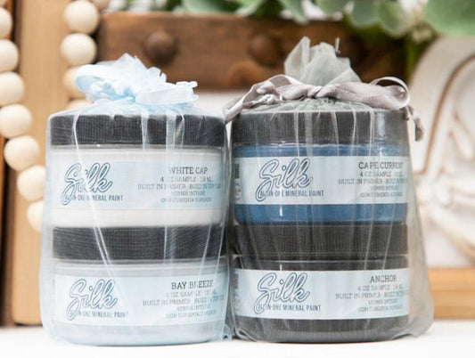 All In One Silk Mineral Paint Samples