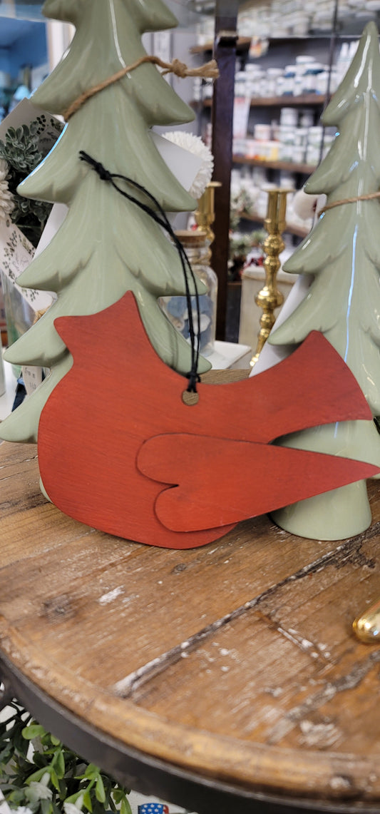 Cardinal ornament