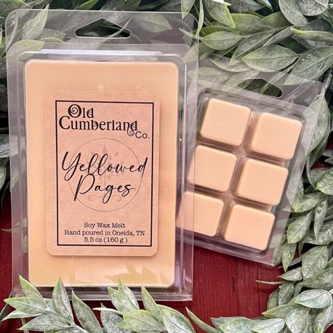 Yellowed Pages Wax Melts