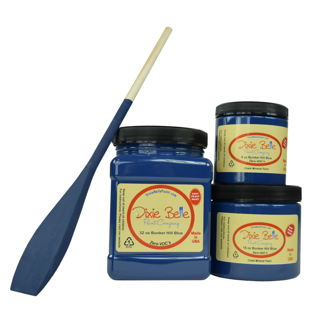Dusty Blue Chalk Mineral Paint - Dixie Belle Paint Company