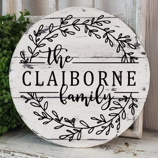 Kits Round Sign, Tray or Lazy Susan