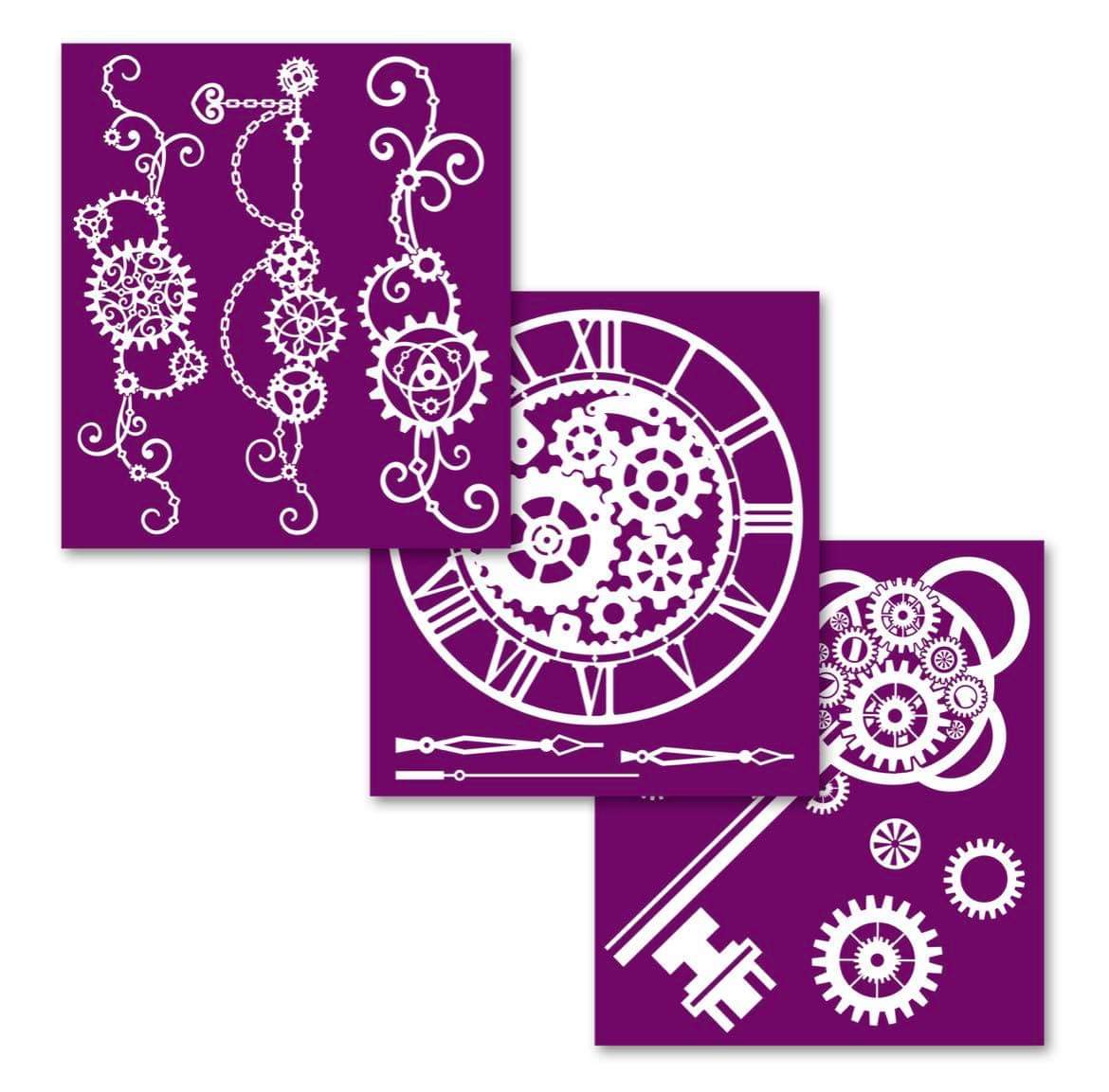 Belles and Whistles Silkscreen Stencils